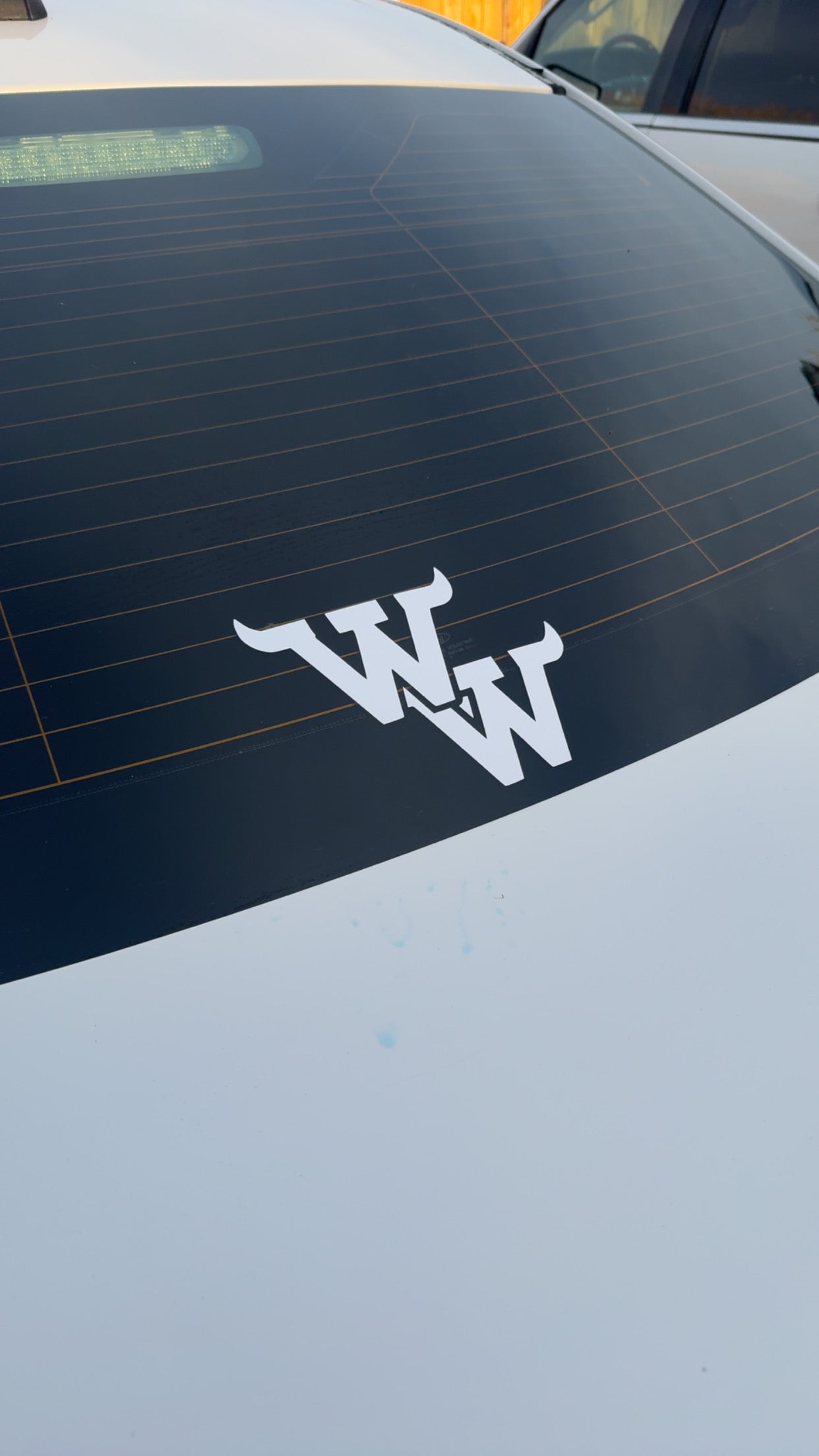 W W sticker